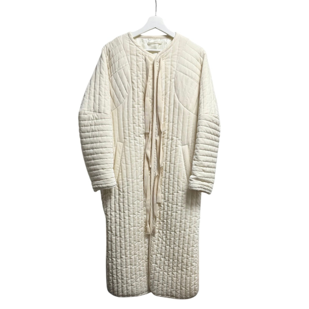 little suzie リトルスージー 22AW Velvet Quilt Gambeson Long Coat ベロアキルティング中綿ロングコート LS24333J 13964