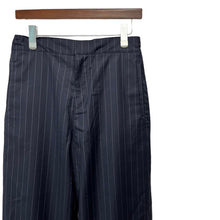 Load image into Gallery viewer, NEW AMSTERDAM SURFASSOCIATION ニューアムステルダムサーフアソシエーション AFTER TROUSERS PINSTRIPE ストライプウールスラックスパンツ 2302033001
