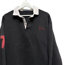 画像をギャラリービューアに読み込む, Polo by Ralph Lauren ポロバイラルフローレン ロゴ刺繍ラガースウェットシャツ 13967
