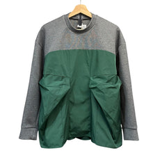 画像をギャラリービューアに読み込む, nagonstans ナゴンスタンス 25SS square sleeves pullover スクエアプルオーバーカットソー 470IS430-0051 M グリーン 14786
