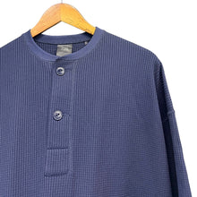 画像をギャラリービューアに読み込む, DAIWA PIER39 ダイワピアサーティナイン SAMPLE TECH THERMAL HENLEY S/S/ サーマルヘンリーネックTシャツ BE-39024 L ネイビー 15773
