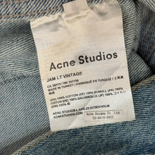 画像をギャラリービューアに読み込む, Acne Studios アクネストゥディオズ JAM LT VINTAGE デニムジャケット 48 インディゴ 15031
