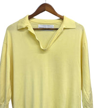 Load image into Gallery viewer, walenode ウェルノード Fine silk cotton Skipper knitwear コットンシルクスキッパーニットカットソー wn21-10ss100-kw 13768
