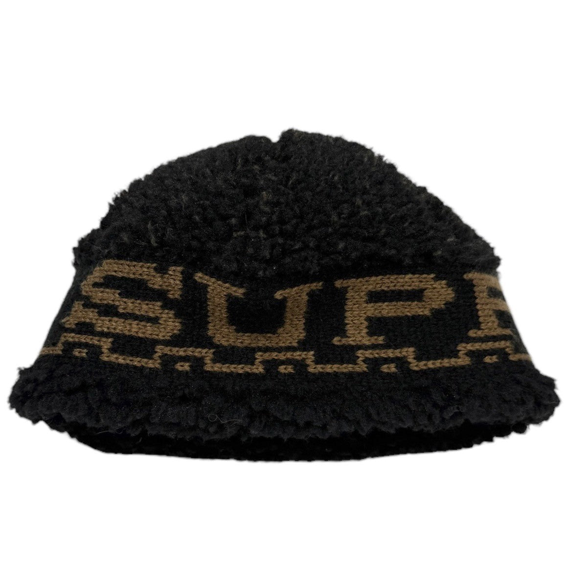 supreme Sherpa logo beanie シュプリーム ビーニー Supreme Sherpa Logo Beanie (FW23) - $40