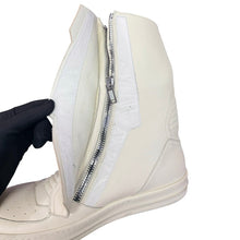 画像をギャラリービューアに読み込む, Rick Owens リックオウエンス MOTO SNEAKS ハイカットデザインスニーカー 50525 44 ホワイト 15690
