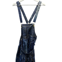 Load image into Gallery viewer, JUNYA WATANABE MAN PINK ジュンヤワタナベマンピンク 12SS デニム転写プリントサロペットスカート UI-S002 13888
