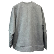 画像をギャラリービューアに読み込む, nagonstans ナゴンスタンス 26SS volume pulloner カーブスリーブワイドプルオーバーカットソー M グレー 470JS480-0231 15255
