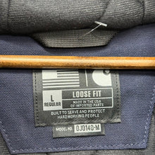Lade das Bild in den Galerie-Viewer, Carhartt カーハート USA製 Active Jacket アクティブジャケット LOOSE FIT 0J0140-M L ネイビー 15036
