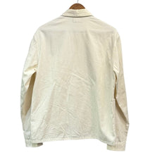 画像をギャラリービューアに読み込む, RRL ダブルアールエル ヘリンボーンオーバーシャツ S アイボリー 15102
