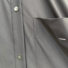 画像をギャラリービューアに読み込む, nagonstans ナゴンスタンス 25AW tuck drape shirt dress タックドレープシャツロングドレスワンピース 470IA433-0321 M ブラック 15010
