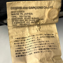 画像をギャラリービューアに読み込む, COMME des GARCONS コムデギャルソン 15SS ポリエステル縮絨加工ウエストカットオフサスペンダーパンツ 吊りパンツ オーバーオール GO-U005 AD2014 13908
