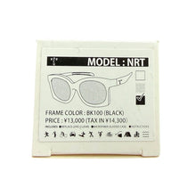 Lade das Bild in den Galerie-Viewer, eye c u アイシーユー NRT サングラス 眼鏡 アイウェア 52□19-132 ブラック 15365
