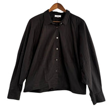 画像をギャラリービューアに読み込む, ORR オル Cotton Cropped Shirt コットンクロップドシャツ OR051ST00600 S ブラック 韓国 14950
