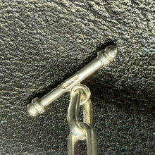 画像をギャラリービューアに読み込む, R.ALAGAN ララガン WOVEN CHAIN BRACELET レザーコンビシルバーブレスレット SM シルバー 15045
