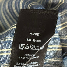 画像をギャラリービューアに読み込む, RRL ダブルアールエル 25SS HARTLEY WS-LONG SLEEVE-SPORT SHIRT ドビーシャンブレーワークシャツ S ブルー 15101
