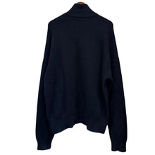 画像をギャラリービューアに読み込む, extreme cashmere エクストリームカシミヤ hike ハーフジップカシミヤニットセーター ネイビー 15567
