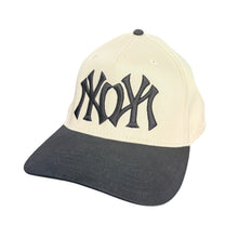 画像をギャラリービューアに読み込む, oMA studios オーマスタジオ NY NY HAT キャップ F アイボリー 15240
