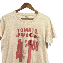 이미지를 갤러리 뷰어에 로드 , FilMelange フィルメランジェ 13SS TOMATO JUICE 限定カラー プリントTシャツ  ZTS-BROWN-FBT 13801
