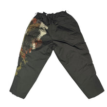 画像をギャラリービューアに読み込む, Yohji Yamamoto POUR HOMME ヨウジヤマモトプールオム 25AW KNEE TAB PADDED PRINTED PANTS リバーシブル中綿ワイドテーパードパンツ  HL-P48-921 2 ブラック 15178

