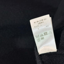 이미지를 갤러리 뷰어에 로드 , BATONER for L'ECHOPPE バトナー レショップ 23AW EX V NECK KNIT Vネックニット BN-23FM-081 L ブラック 15791
