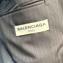 이미지를 갤러리 뷰어에 로드 , BALENCIAGA バレンシアガ ストライプセットアップスーツ 301976 44 ブラック 15422
