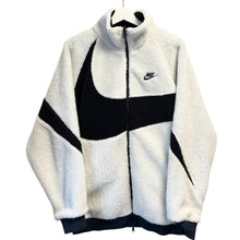 画像をギャラリービューアに読み込む, NIKE ナイキ BIG SWOOSH BOA JACKET リバーシブルボアジャケット BQ6546-114 XL 14059
