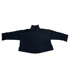 Load image into Gallery viewer, nagonstans ナゴンスタンス 22SS Firm Sweat レイヤード dress ハイネックスウェットレイヤードワンピース 470FS883-0110 M ネイビー 14534
