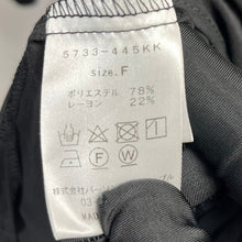 画像をギャラリービューアに読み込む, CHIGNON シニヨン 袖ギャザーシアーワンピース F ブラック 5733-445KK 71
