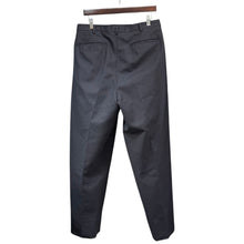 画像をギャラリービューアに読み込む, HEUGN ユーゲン GEORGE 2PLEATED TROUSERS 2タックスラックスパンツ TROUSER 005 3 ネイビー 14869
