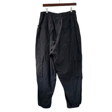Lade das Bild in den Galerie-Viewer, S'YTE by yohji yamamoto サイト ヨウジヤマモト BRUSHED WASHER FINISH BROAD CARGO PANTS イージーカーゴパンツ UT-P09-014 3 ブラック 15821
