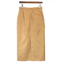 이미지를 갤러리 뷰어에 로드 , HYKE ハイク 24SS DOESKIN MIDI SKIRT ペンシルスカート 241-14148 2 ベージュ 15227
