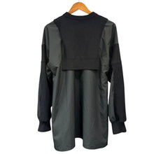 将图片加载到图库查看器，nagonstans ナゴンスタンス 25AW mix knit applique pullover ミックスニットアップリケプルオーバーカットソー 470IA870-2121 M ブラック 15259
