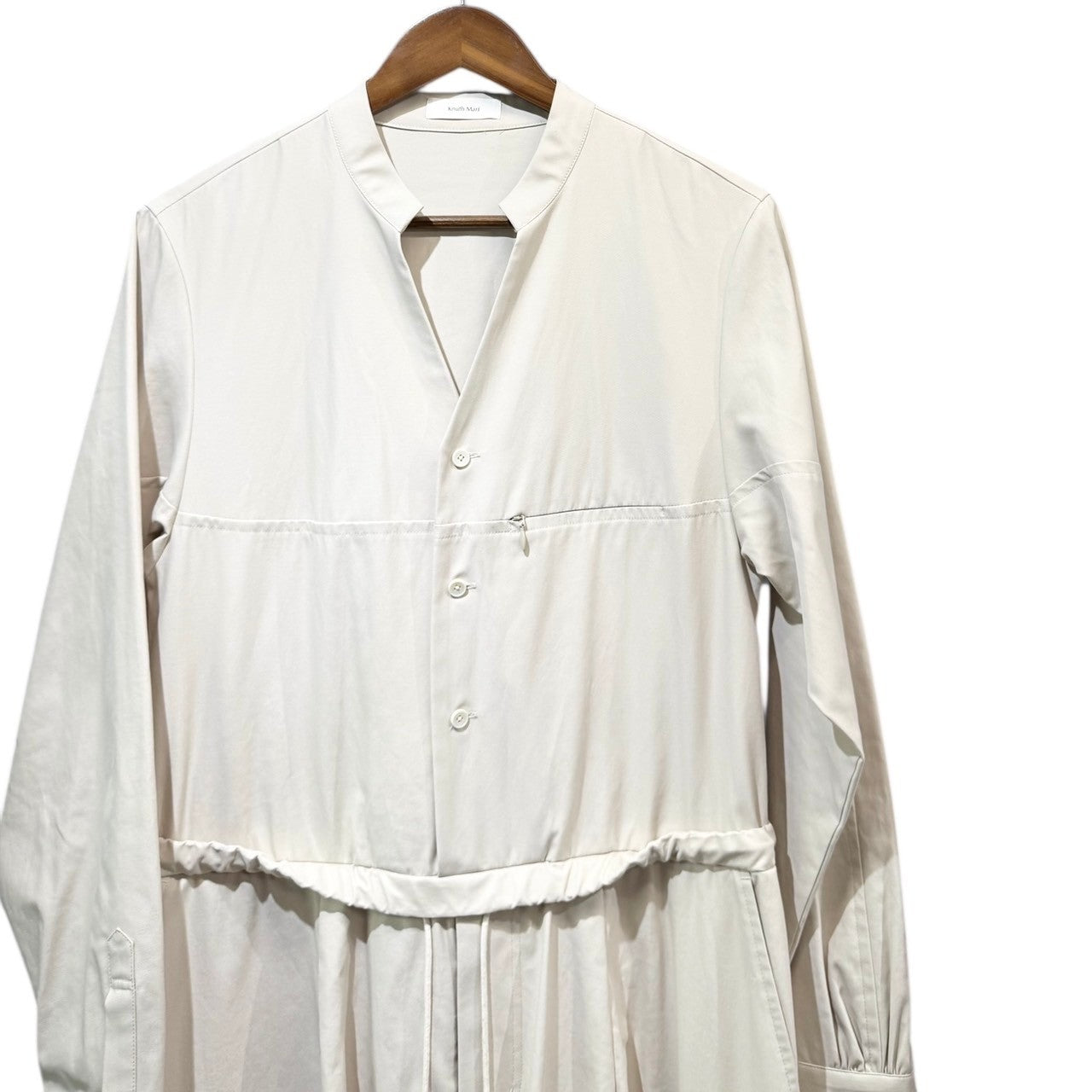 Knuth Marf クヌースマーフ 25SS high-end collarless jumpsuit 