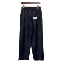 Load image into Gallery viewer, NEW AMSTERDAM SURFASSOCIATION ニューアムステルダムサーフアソシエーション AFTER TROUSERS PINSTRIPE ストライプウールスラックスパンツ 2302033001
