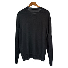 이미지를 갤러리 뷰어에 로드 , PURLAM プラム TENJIKU Crewneck long Knit 3 ペーパーレーヨンクルーネックニット ブラック 15708
