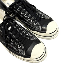 画像をギャラリービューアに読み込む, doublet×CONVERSE ダブレット コンバース 24SS ALLSTAR ACK PARCELL HYBRID SNEAKER オールスタージャックパーセルハイブリットスニーカー 27.5cm ブラック 24SS58FT58 14852
