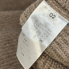 Load image into Gallery viewer, ATON エイトン CASHMERE WOOL HALF ZIP PULLOVER カシミヤウールハーフジップニット 2 キャメル KRAGNW0917 R14450
