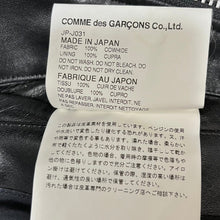画像をギャラリービューアに読み込む, JUNYA WATANABE ジュンヤワタナベ 15AW スタッズライダースジャケット JP-J031 13875
