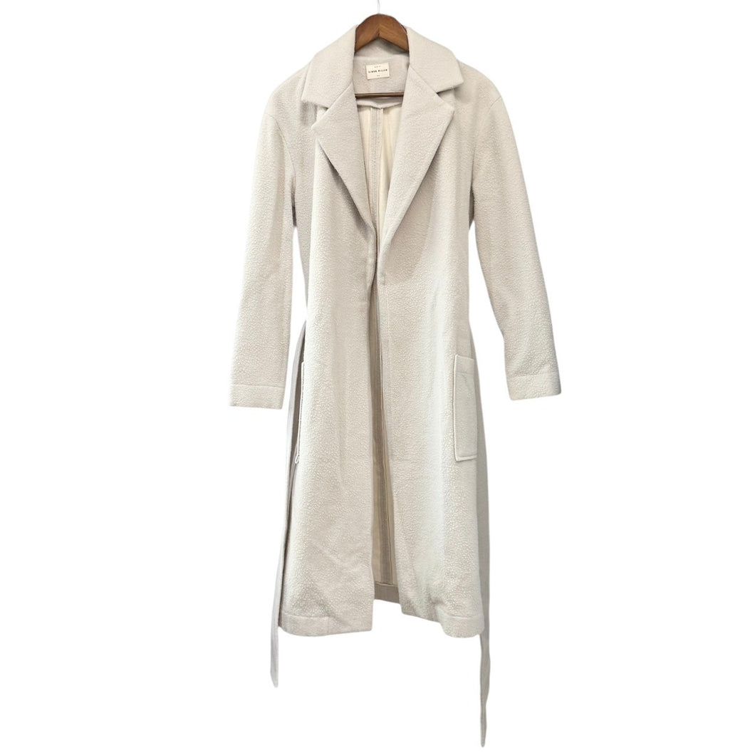 SIMON MILLER サイモンミラー 15AW LOOK14 ピリング加工ローブコート 0 グレー R14418