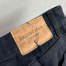 画像をギャラリービューアに読み込む, BALENCIAGA バレンシアガ Flared Cargo Pants 2WAYフレアパンツ 814423 XS ブラック 15699
