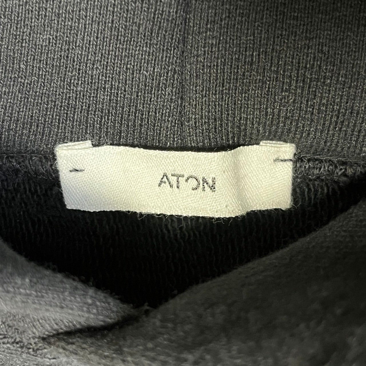 Load image into Gallery viewer, ATON エイトン 23AW GARMENT DYED URAKE HOODIE プルオーバーパーカー KKAGSW0100