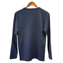 Lade das Bild in den Galerie-Viewer, BARNEYS NEW YORK バーニーズニューヨーク アルビニ社製コットンロングスリーブカットソー 2216182 S ネイビー 15486
