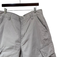 画像をギャラリービューアに読み込む, Calvin Klein Jeans カルバンクラインジーンズ リップストップカーゴショートパンツ 34 グレー R14667
