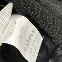画像をギャラリービューアに読み込む, suzuki takayuki スズキタカユキ knitted pullover ハイネックリネンニットカットソー S231-03 14004
