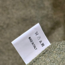 画像をギャラリービューアに読み込む, Errico Formicola エリコフォルミコラ OVER SHIRT ウール混オーバーシャツ L カーキ 15180
