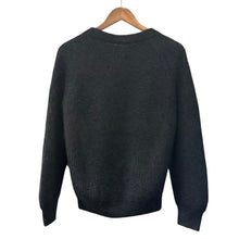 画像をギャラリービューアに読み込む, BATONER バトナー 22AW MOHAIR WOOL SIGNATURE CREW NECK モヘヤウールニット BN-22FL-064 1 ブラック 15798
