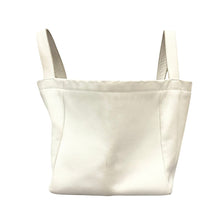 画像をギャラリービューアに読み込む, tricot COMME des GARCONS トリココムデギャルソン スター刺繍レザーハンドバッグ TF-K201 ホワイト 14864
