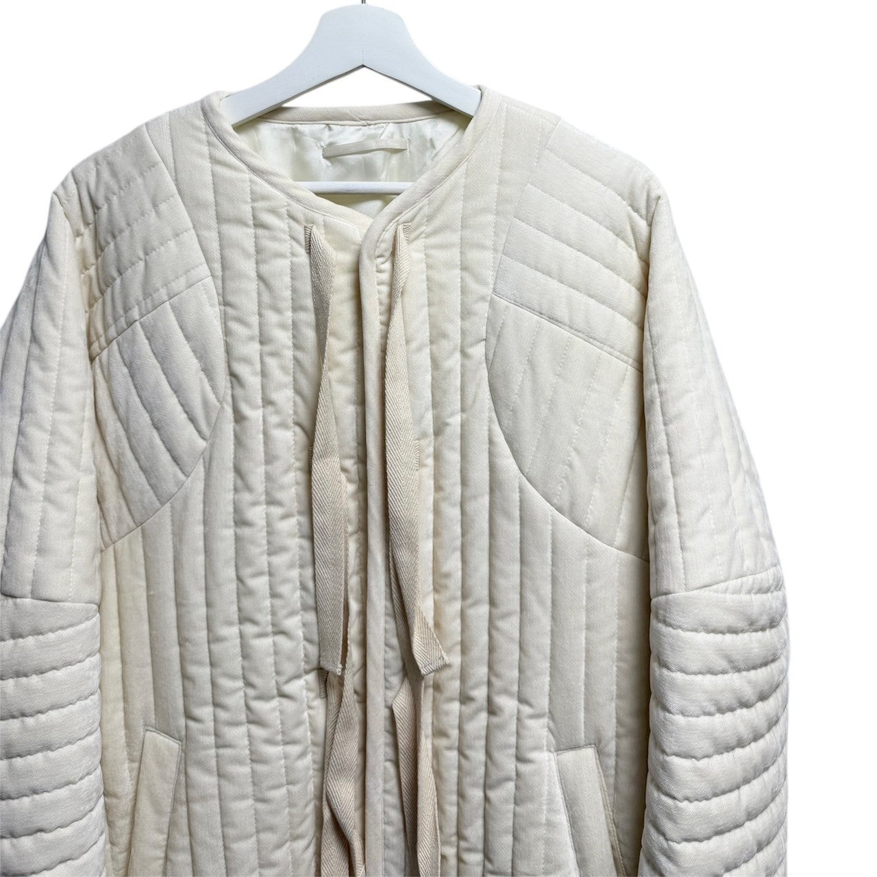 little suzie リトルスージー 22AW Velvet Quilt Gambeson Long