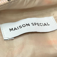 将图片加载到图库查看器，MAISON SPECIAL メゾンスペシャル 22SS SAMPLE チェック＆ポコポコ2WAYパフスリーブトップ オレンジ 15734
