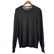 이미지를 갤러리 뷰어에 로드 , PURLAM プラム TENJIKU Crewneck long Knit 3 ペーパーレーヨンクルーネックニット ブラック 15708
